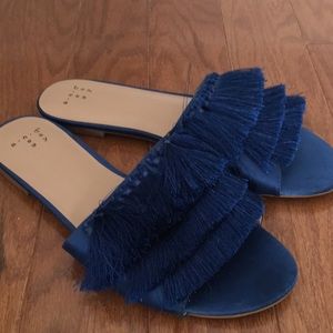 A new day tiered tassel sandals